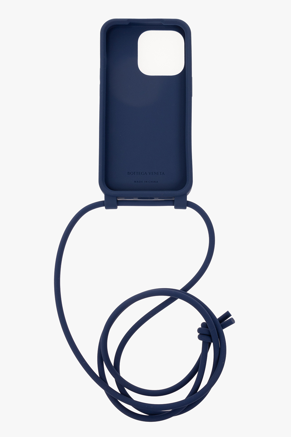 BOTTEGA VENETA ブルー iPhone14proケース 極美品✨ボッテガヴェネタ iPhone14pro スマホケース ストラップ 青